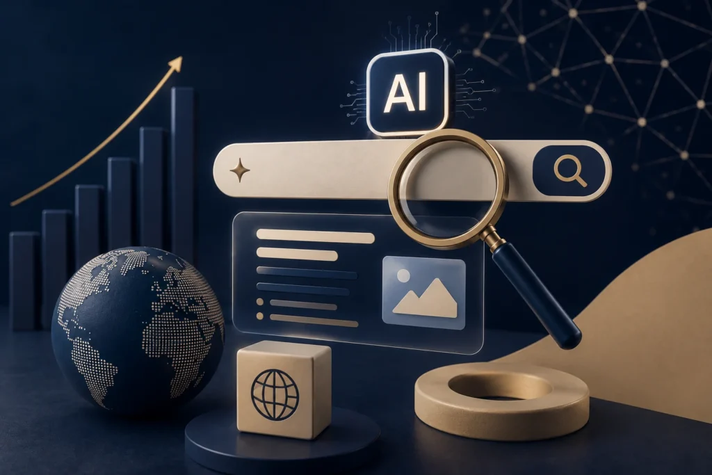 SEO in the age of AI illustration image